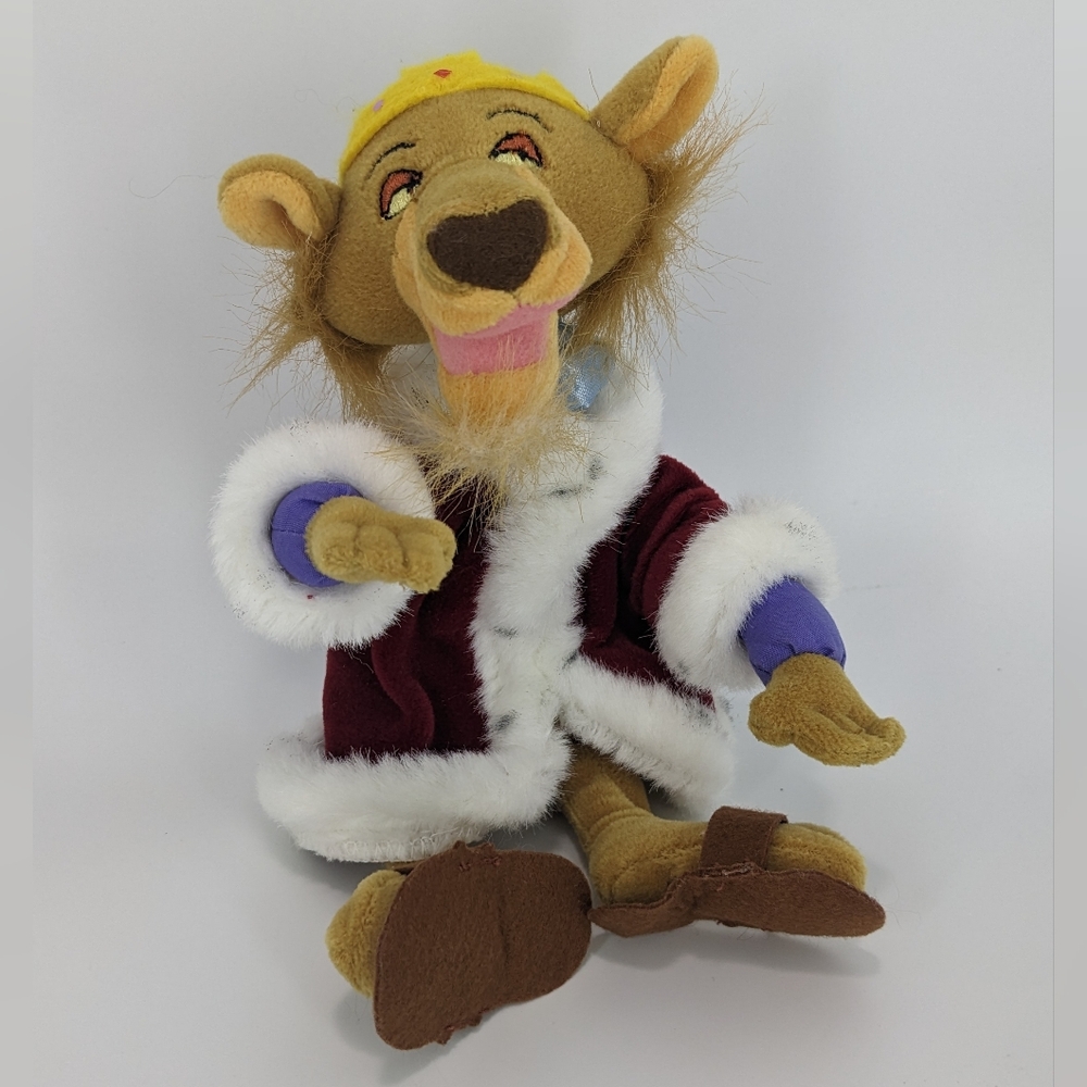 Vintage Disney Robin Hood Prince John Plush